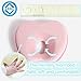 QHGC Newborn Baby Head Shaping Pillow (Memory Foam Cushion) Preventing Baby Flat Head Syndrome (Plagiocephaly)&Neck Support,100% Cotton Breathable Pillow,Best Perfect for 0-12 Months Baby