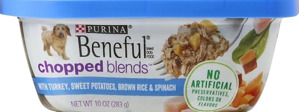 BENEFUL,DOG FOOD, WITH TURKEY, SWEET POTATOES, BROWN RICE & SPINACH, 10 OUNCE