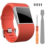 For Fitbit Surge Bands,CreateGreat Replacement Band Strap for Fitbit Surge Watch Fitness Tracker Original Wrist Band Accessories Small&Large