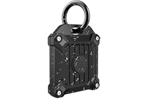 CMZZ Tile Mate 2022 Tracker Case, Anti-Scratch Waterproof Cover with Keychain, Finder and Item Locator Cover for Carabiner, Keys, Bags, Cat Dog Collar Holder