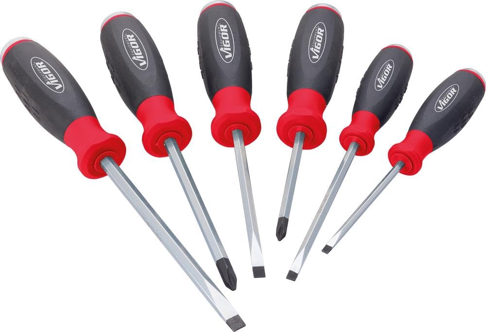 Vigor Vigor_V3562 Screwdriver Set with Impact Cap