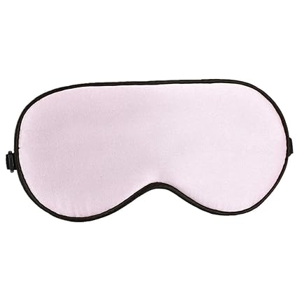 CBValleyol Schlafmaske, verstellbare natürliche Seide, Schlafmaske, Ultra-weiche Augenmaske, lichtblockierend, komfortable Sc