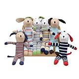 Under The Nile Scrappy Dogs - Assorted Patterns, Sold Individually