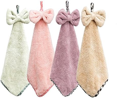Amazon Com 4 Pack Hand Bath Towel Kitchen Towels Microfiber