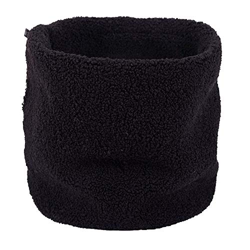 Infinity Scarf, Gallity Women Men Winter Warm Cable Knit Cowl Neck Collar Scarf (Black)