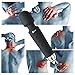 CNHIDEE Personal Massager Cordless Therapeutic Convenient Travel Size 20x Powerful speeds USB Rechargeable Muscle Aches Sports Recovery Stress Relief Back Neck Head arm Foot (Black)