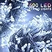 ZOIC 500 LED Christmas Wedding Party Fairy String Light Lamp 100 Meters (328 feet) 8 Modes 29V Memory Function White