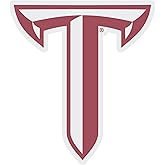 Troy University Vinyl Decal Sticker 4 Inch Clear Officially Licensed Collegiate Product