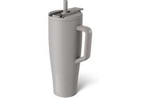 BrüMate Era Flip 40oz Tumbler with Covered Flip Down Straw | 100% Leakproof Insulated Tumbler | Made of Stainless Steel | Cup