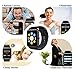 Qiufeng GT08 Smart Watch Smartwatch Bluetooth Sweatproof Phone with Camera TF/SIM Card Slot for Android and IPhone Smartphones for Kids Girls Boys Men Women(Black)