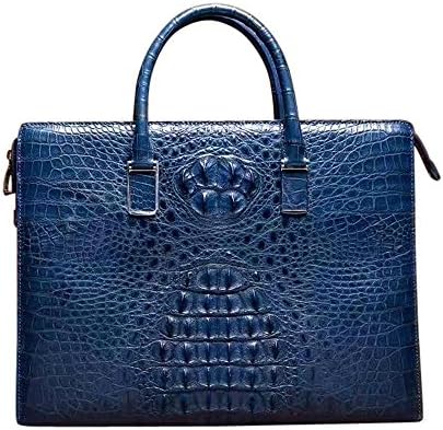 Classic Genuine Crocodile Leather Briefcase Computer Bag,Crocodile Business Bag For Men
