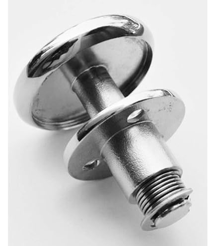 MARINE CITY Retractable Fender Cleat - 316 Stainless Steel Pop-Up Design For Boats & Yachts