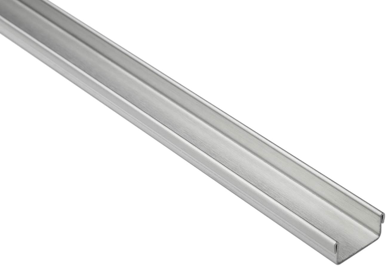 Trennprofile V2A Stainless Steel Stainless 15mm Hexim HEX902 - Silverware, 40 Meter/20 Make