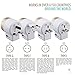 DANDELION Travel Adapter Outlet Adapter Traveler Accessory Universal Wall Charger 2 USB Ports (UK, USA, AU, Europe, Asia) International Power Plug Adaptor for Multiple Socket Type C, A, I, G (Gold)