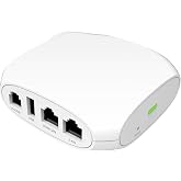FLYINGVOICE FTA1101 Analog Telephone Adapter (ATA) with Built-in US Plug, Convert Analog Phone to VoIP, AP Mode for Travel Router, Portable VoIP Adapter for Home Office &amp; Hotel