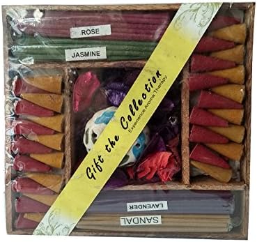 Gifts From India Sticks Incense And cone Fragrance Lots Stick of Aroma Rose, Jasmine, Sandle, Lavender Burner Natural Air Freshener