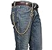 Ruth&Boaz Solid Brass Half Round Chain Biker Trucker Keychain Key Jean Wallet Chain (24.8