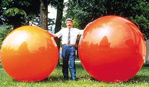 Gymnic Megaball: Group Activity Fitness Ball, Orange (150 cm)