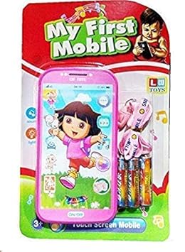 MM RETAILS Digital Mobile Phone with Touch Screen Feature, Amazing Sound and Light Toy(Pink)
