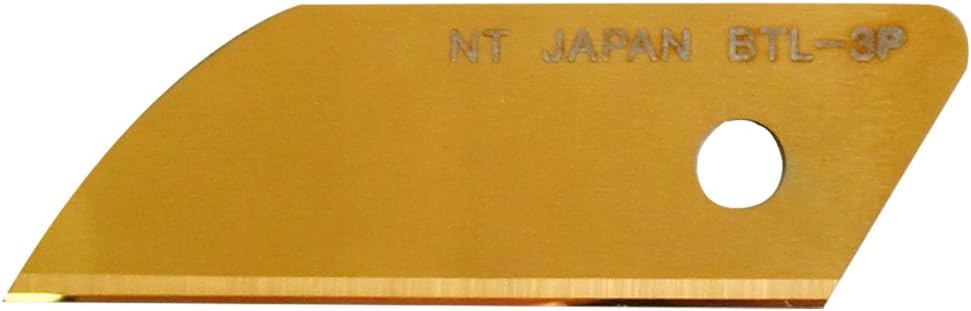 Amazon エヌティー カッター 替刃 L型用 超硬 チタンコーティング 金 Btl 3p 文房具 オフィス用品 文房具 オフィス用品