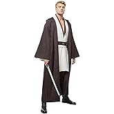Men's Tunic Cosplay Costume Adults Outfits Halloween Robe Hooded Uniform