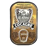 Cocagne Smoked Sardines in Olive Oil of Portugal 4.4 oz - Pack of 3
