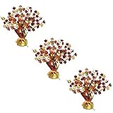 Fall Leaves Gleam 'N Burst Centerpiece 15" [3-Pack]