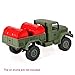 Goolsky Heng Long 3853A 1/16 2.4G 4WD Off-Road RC Military Truck Rock Crawler Army Car (Green)