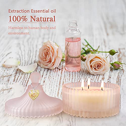 AWEIE Scented Candles for Home Scented, 3 Wick Romantic Candles Aromatherapy Candle Gift for Women, 100% Soy Wax Candles for Home Scented,55 Hours Long Burning 7.1Oz