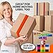 [15-yards] Colored Duct Tape Variety Pack - 10 Fun Colors - Colorful Duct Tape Multi Pack for Kids Crafts - Decorative Duct Tape Designs Bulk - Orange Red Blue Green Purple Pink White Yellow Duck Tape
