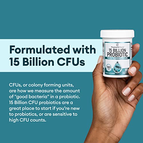Physician's CHOICE Beginner Probiotics 15 Billion CFU 6 Diverse