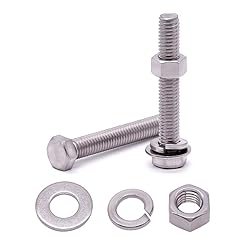 M8 x 45mm (10 Sets) Stainless Steel Hex Bolts with