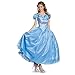 Disney Women's Cinderella Movie Adult Prestige Costume, Blue, Medium