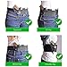 Belly Band Holster for Concealed Carry | Neoprene | Black | Fits Gun Smith and Wesson Bodyguard, Glock 19, 17, 42, 43, P238, Ruger LCP, and Similar Sized Guns | for Men and Women (right)