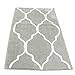 U'Artlines 2Pcs Doormat Area Rugs Microfiber Decorative Non Slip Floor Mat Machine Washable for Indoor Outdoor Entryway Kitchen (17.7x25.6+17.7x47.2, Gray)