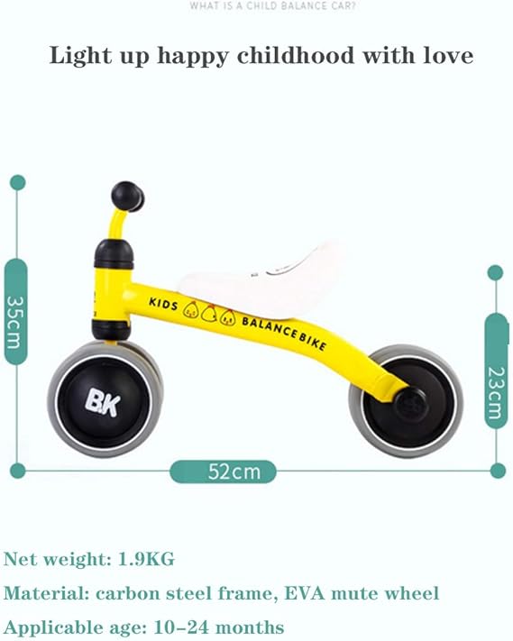 light up balance bike