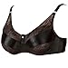 Mayuber Pocket Bra to Hold Fake Boobs Silicone Breast Forms for Crossdressers Mastectomy Black Bra, 40