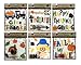 Thanksgiving Fall Gel Sticker Window Clings Decoration Bundle Turkeys Pumpkins