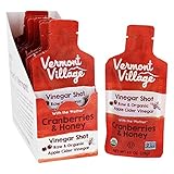 Vermont Village Organic Apple Cider Vinegar Shot - Cranberries & Honey (Pack of 12) Vermont Village Organic Apple Cider Vinegar Shot - Cranberries & Honey (Pack of 12)