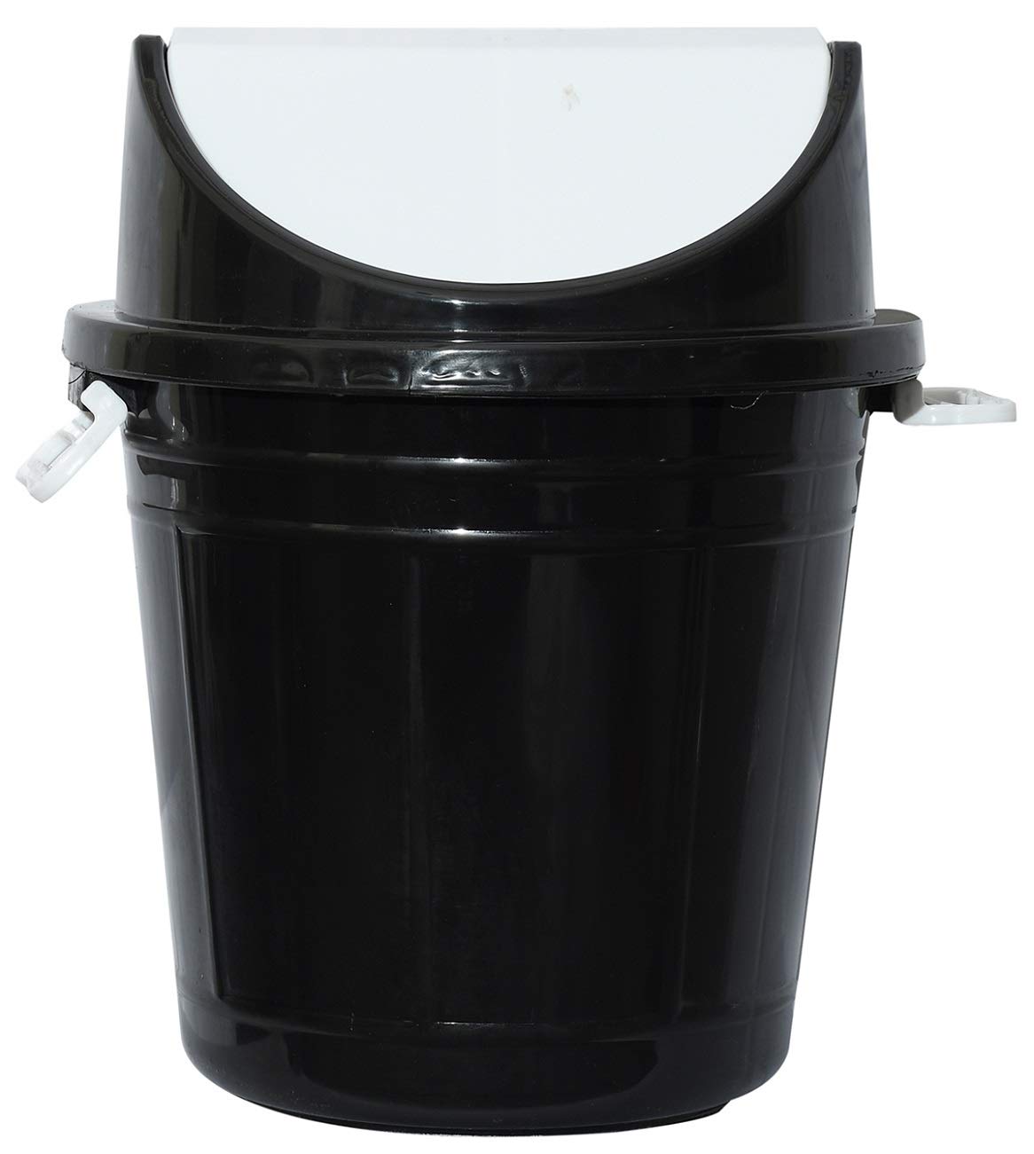 Kuber Industries Plastic Swing Lid Garbage Waste Dustbin for Home