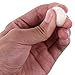 JiaUfmi 50 Pcs Wool Felt Balls 20mm Wool Beads Fluffy Pom Poms Ball Decoration for DIY Craft Christmas Decor Making, Beige