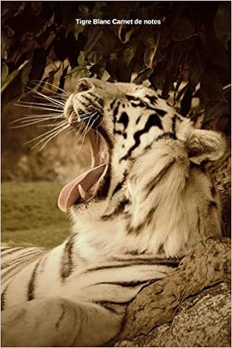 Tigre Blanc Carnet De Notes Journal Ligne De 119 Pages Une Belle Idee De Cadeau Pour Les Amoureux Des Animaux French Edition Journals Papersian Amazon Com Books