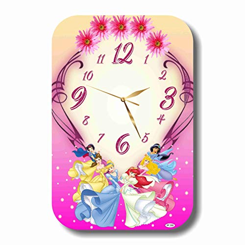 MAGIC WALL CLOCK FOR DISNEY FANS Disney Princess 11'' x 17