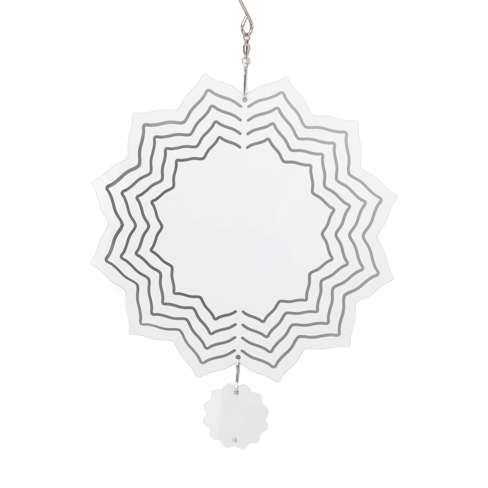 3D Sublimation Sculpture Blanks, Double-Sided Printable Outdoor Wall Art for Home Decor DIY Custom Art Projects, Hanging Art Blanks for Crafters Artists and Interior Designers