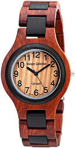 Tense Round Two-Tone Solid Wood Watch G7509SD Hypoallergenic