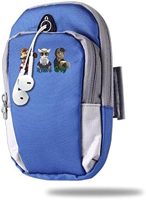 Cornetto Trilogy Convenient Unisex Outdoor Portable Sports Hiking Arm Packages RoyalBlue