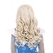 Angelaicos Womens Long White Wig