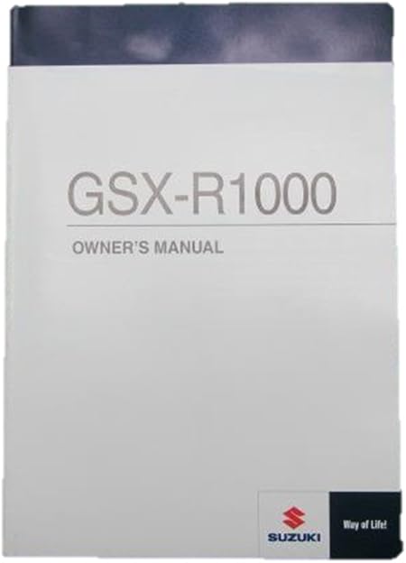 Amazon スズキ Gsx R1000正規取扱説明書英語版 47h51 バイク工具 メンテナンス 車 バイク