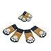CONXKI Traction Control Cotton Socks Indoor Dog Nonskid Knit Socks 5 Pack (20 Pieces Socks)