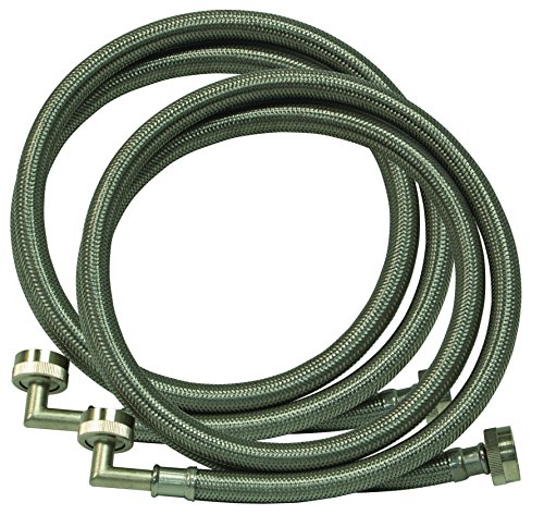 Eastman 48377 Washing Machine Hose with 90-Degree Elbow, 1-Pair